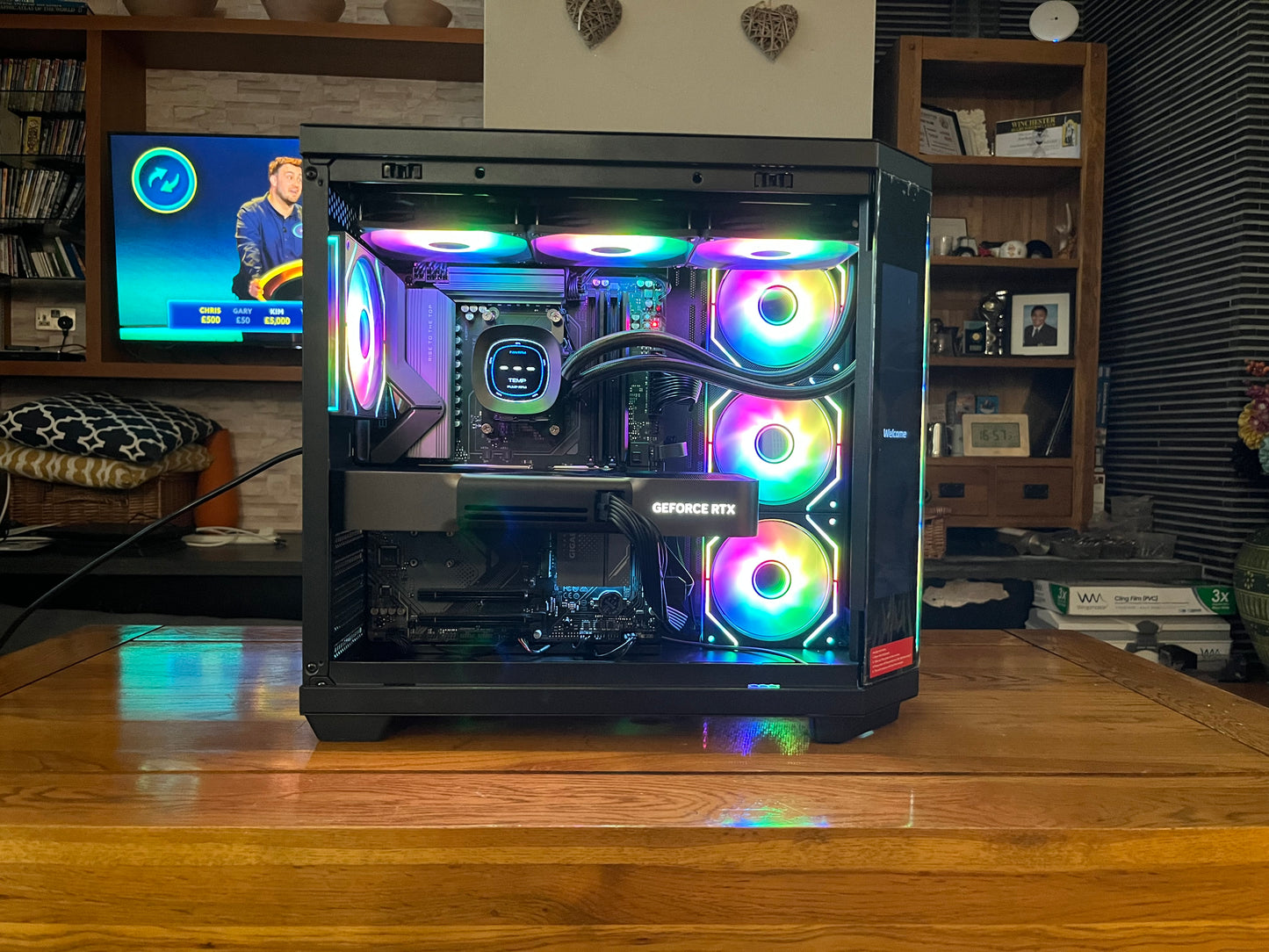 Ultimate Ai/ Gaming Pc- Rtx 5090 32GB, Ryzen 9800X3D, 64GB DDR5, 2TB M.2 SSD