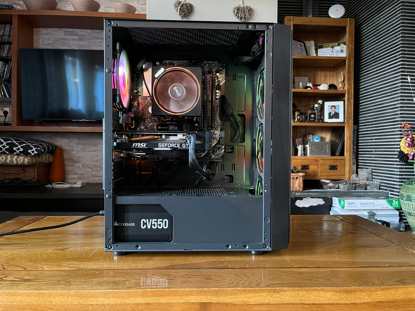 Gaming Pc- Gtx 1660 6GB, Ryzen 3400G, 16GB DDR4, SSD and HDD