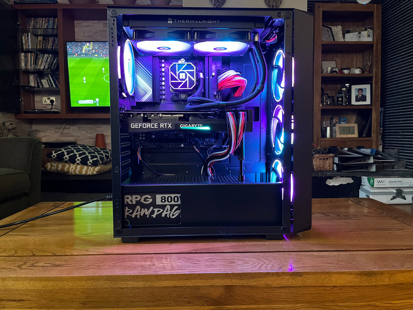 High End Gaming Pc- Rtx 3070 Ti 8GB, Ryzen 7 8700F, 32GB DDR5, 1TB M.2 SSD