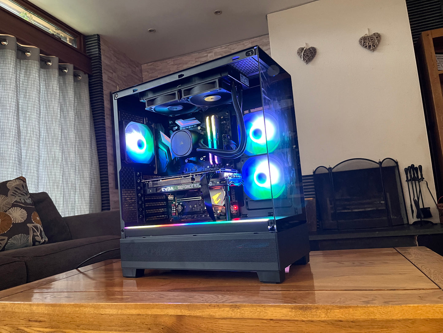 High End Gaming Pc- Rtx 3080 10GB, Ryzen 5800x, 32GB DDR4, 1TB M.2 SSD